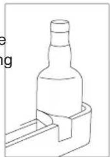 Romo RCS2232W - Bottle holder (Only some models) - 3
