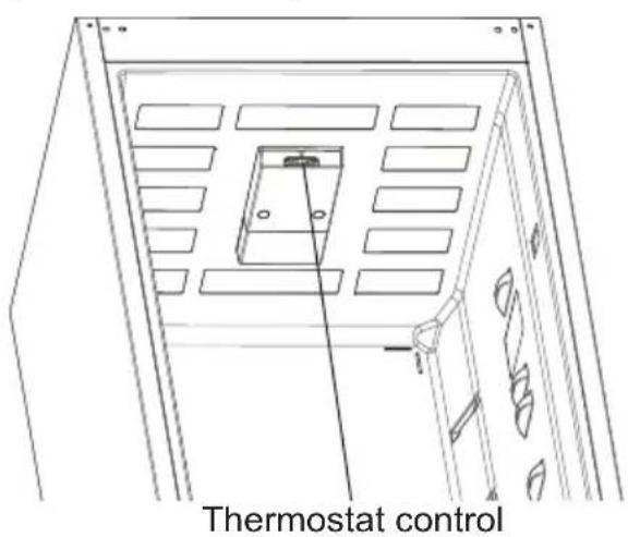 Romo RCS2232W - Thermostat setting - 1