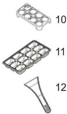 Romo RCS2232W - PART - 7. PARTS OF THE APPLIANCE AND THE COMPARTMENTS - 3