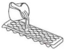 Romo RCS2232W - Ice tray - 1