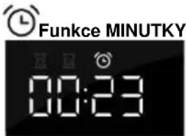 Funkce MINUTKY 00:23