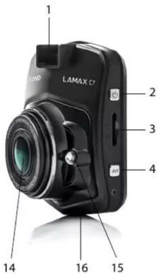 1 2 3 4 LAMAX C7 14 16 15