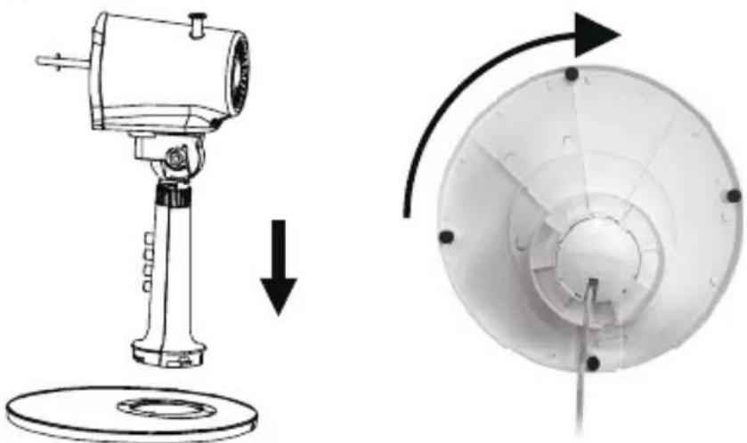 ARDES AR5D40W - GERÄTMONTAGE - 1