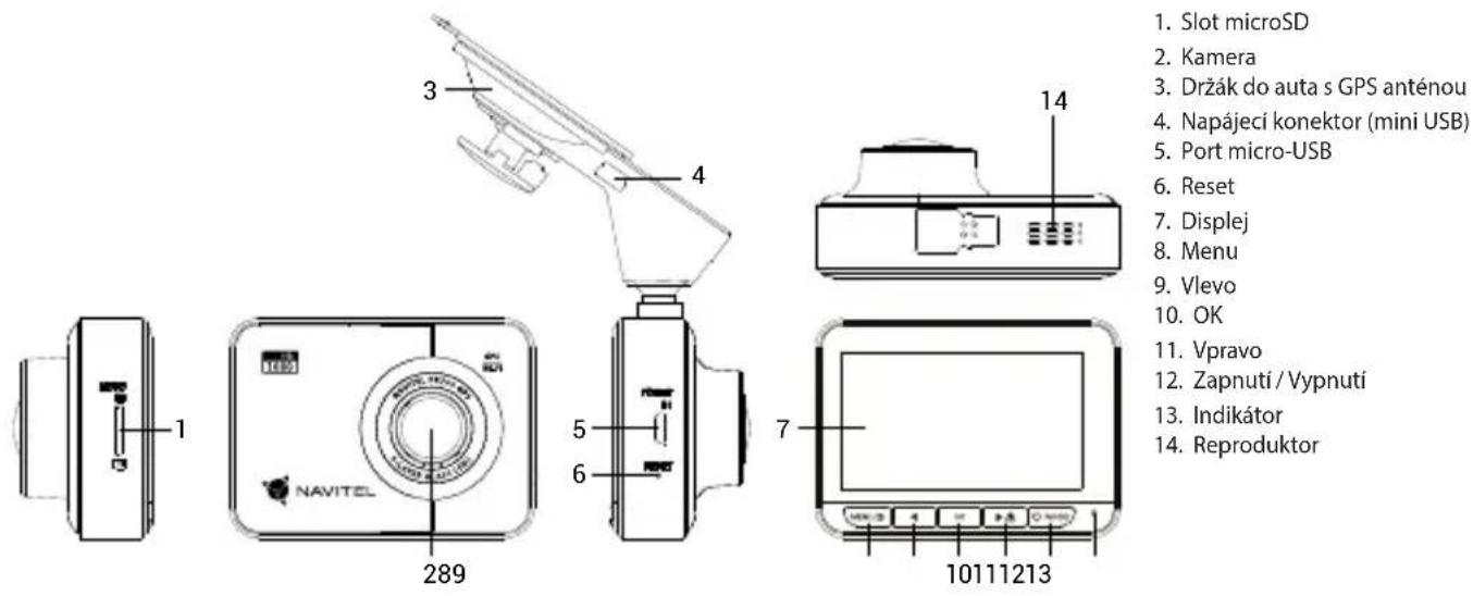 Navitel PR700 GPS - Vnější vzhled - 1