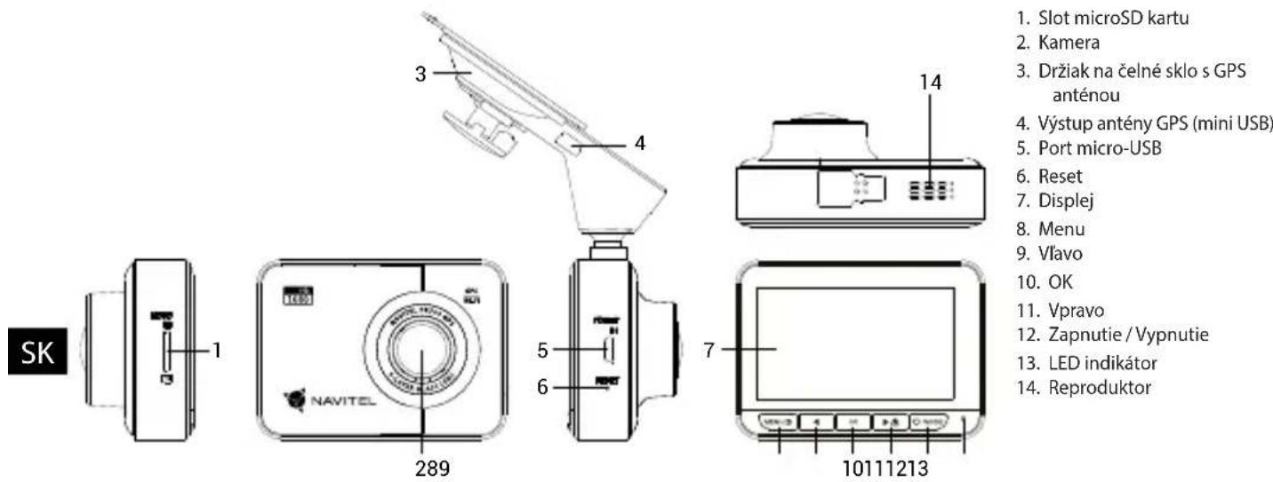 Navitel PR700 GPS - Vonkajší vzhľad - 1