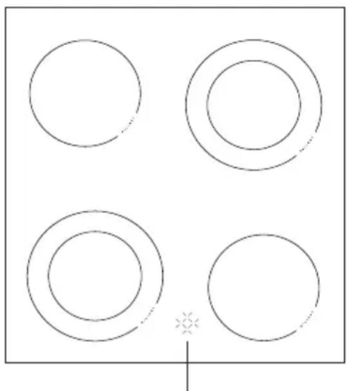 Romo RCV5012TX - Ukazovatel' ohrevu plochy - 1