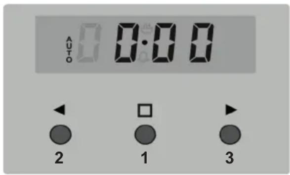 Romo RCG5012TX - Nastavení hodin - 1