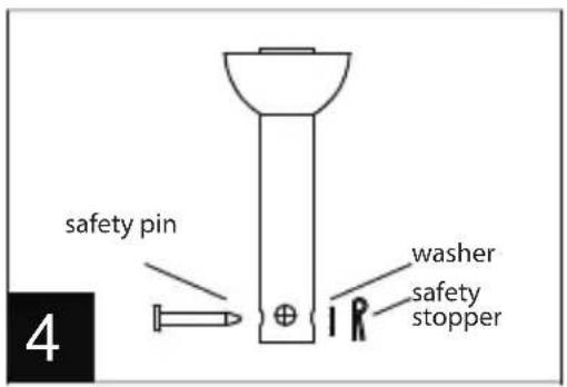 safety pin washer safety stopper 4