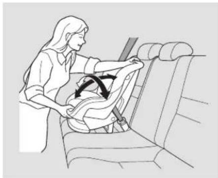 Honda Civic GX (2008) - Installing a Child Seat - 2