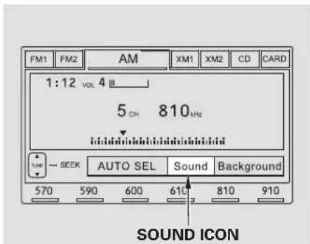Honda Civic GX (2008) - Audio System (Models with navigation system) - 1