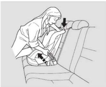 Honda Civic GX (2008) - Installing a Child Seat - 1