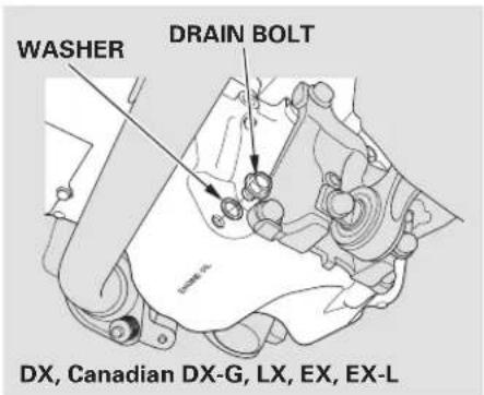 Honda Civic GX (2008) - Changing the Engine Oil and Filter - 1