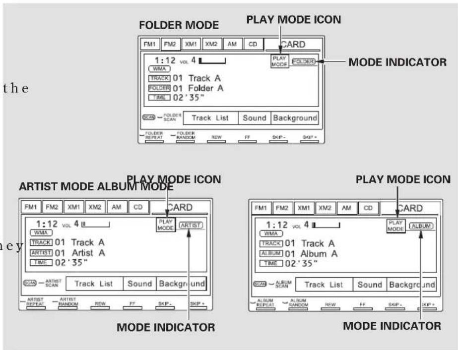 Honda Civic GX (2008) - Audio System (Models with navigation system) - 1