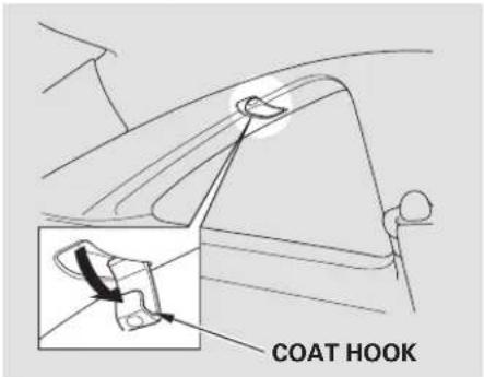 Honda Civic GX (2008) - Coat Hook Accessory Power Sockets - 1