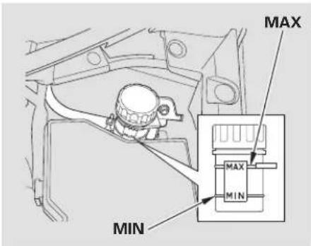 Honda Civic GX (2008) - Manual Transmission Fluid, Brake and Clutch Fluid - 2