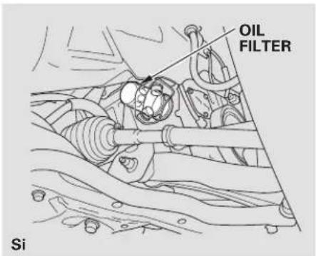 Honda Civic GX (2008) - Changing the Engine Oil and Filter - 4