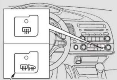 Honda Civic GX (2008) - Daytime Running Lights Instrument Panel Brightness - 3