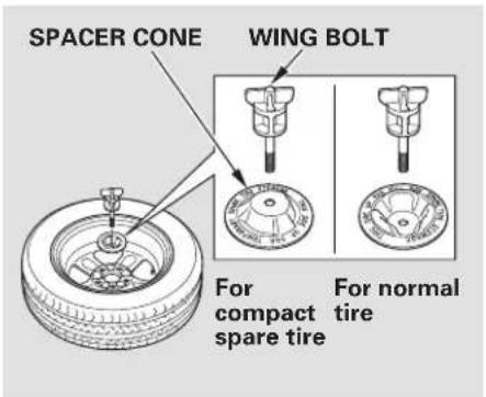 Honda Civic GX (2008) - Changing a Flat Tire - 4