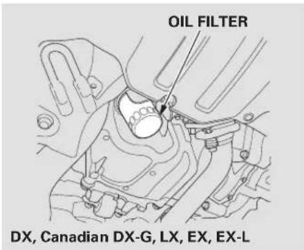 Honda Civic GX (2008) - Changing the Engine Oil and Filter - 3