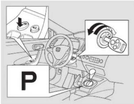 Honda Civic GX (2008) - To turn off the Auto Door Unlock modes: - 2