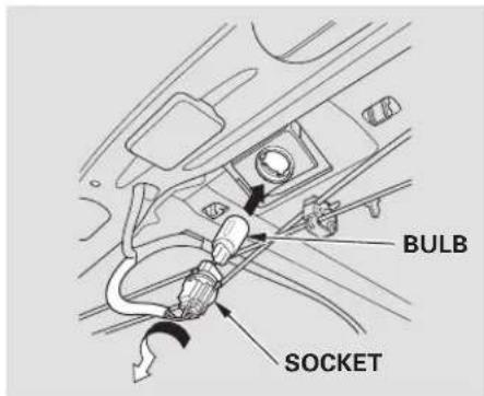 Honda Civic GX (2008) - Replacing a High-mount Brake Light Bulb - 1