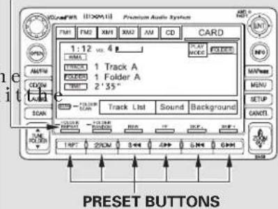 Honda Civic GX (2008) - To Change or Select Tracks/Files - 1