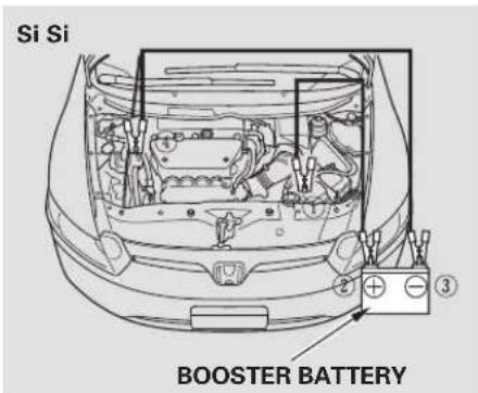 Honda Civic GX (2008) - Jump Starting - 1