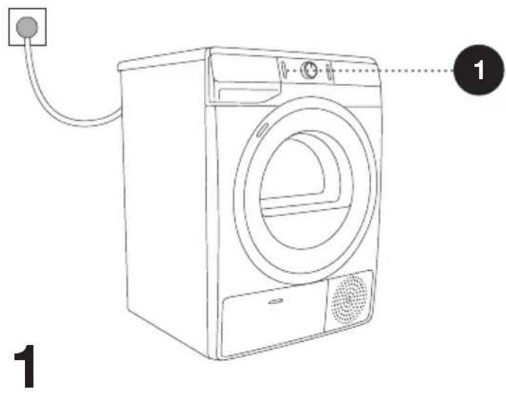 GORENJE D2E73L - ZAPNUTÍ SUŠIČKY - 2