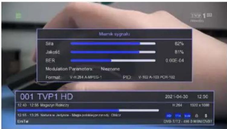 TECHNISAT Terrabox T3 - Informacja o programie - 2
