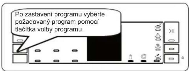 Romo RVD6002W - Změna programu - 2