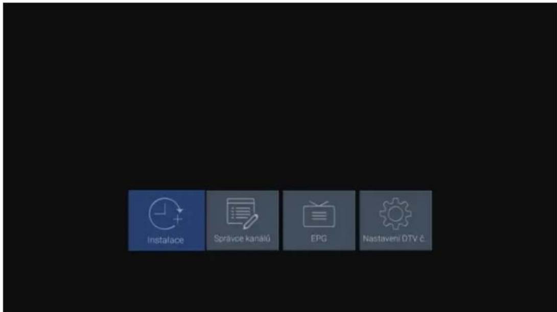 Instalace Správce kanálú EPG Nastavení DTV č.