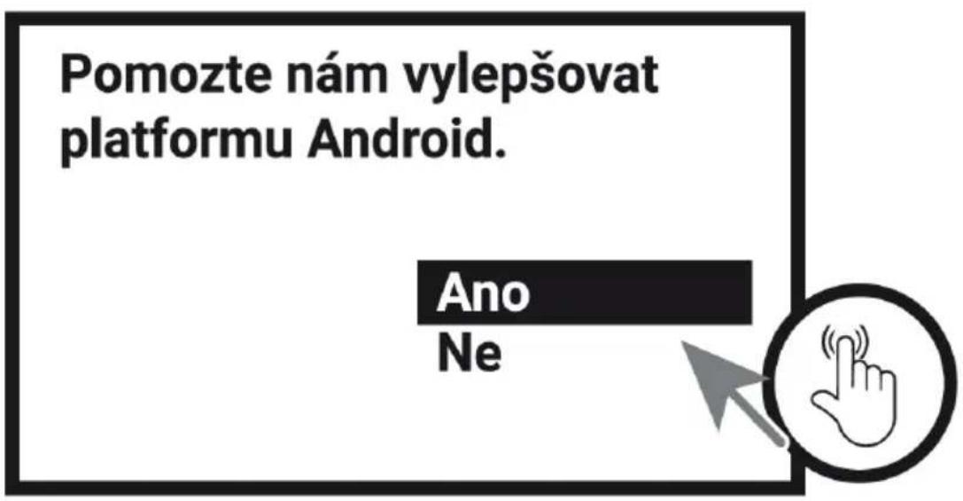 Pomozte nám vylepšovat platformu Android. Ano Ne