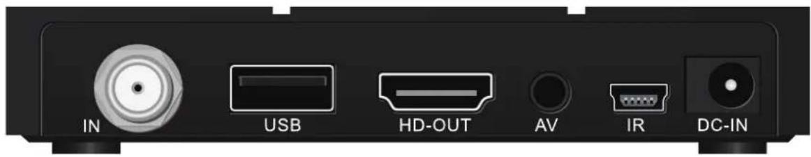 IN USB HD-OUT AV IR DC-IN
