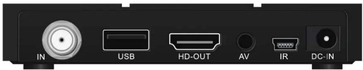 IN USB HD-OUT AV IR DC-IN