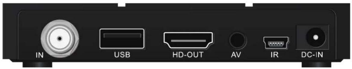 IN USB HD-OUT AV IR DC-IN