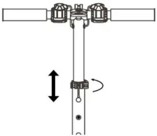 Lamax E-scooter S5000 - c) Folding - 2