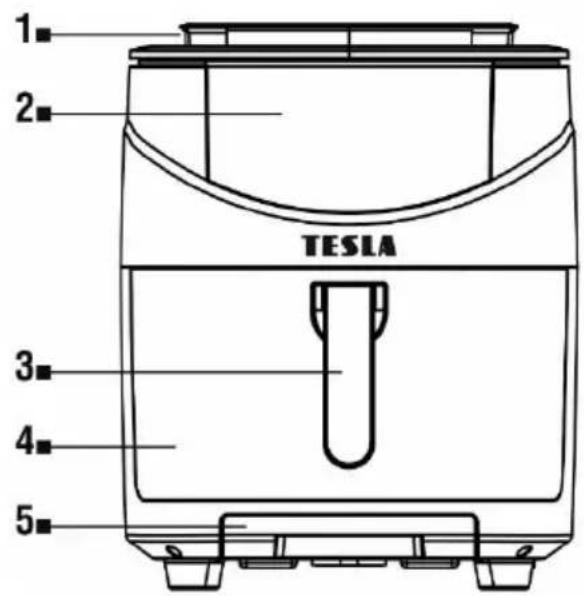 TESLA AirCook & Steam QS500 - Előkészületek - első használat előtt - 1