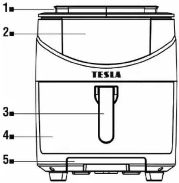 TESLA AirCook & Steam QS500 - Příprava - před prvním použitím - 1