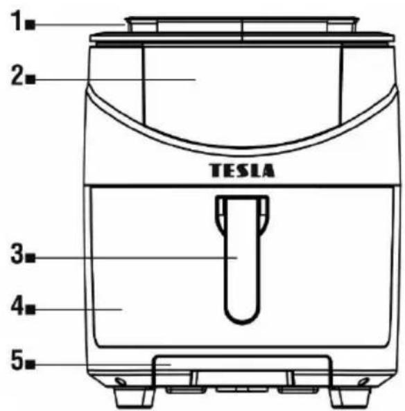 TESLA AirCook & Steam QS500 - Przygotowanie – przed pierwszym użyciem - 1