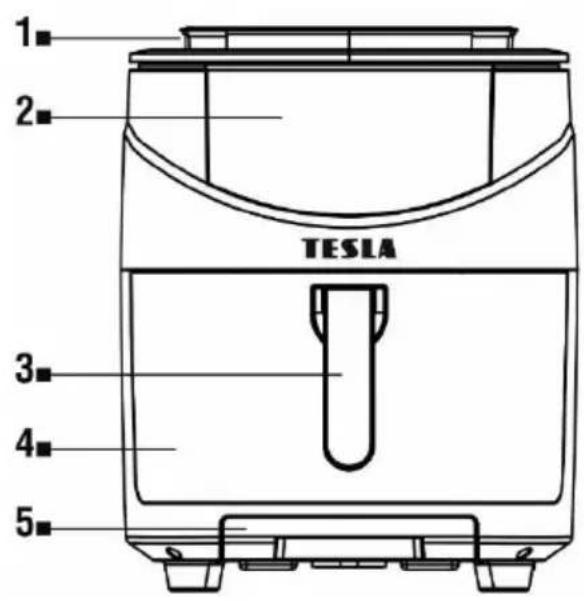 TESLA AirCook & Steam QS500 - Preparation - before first use - 1