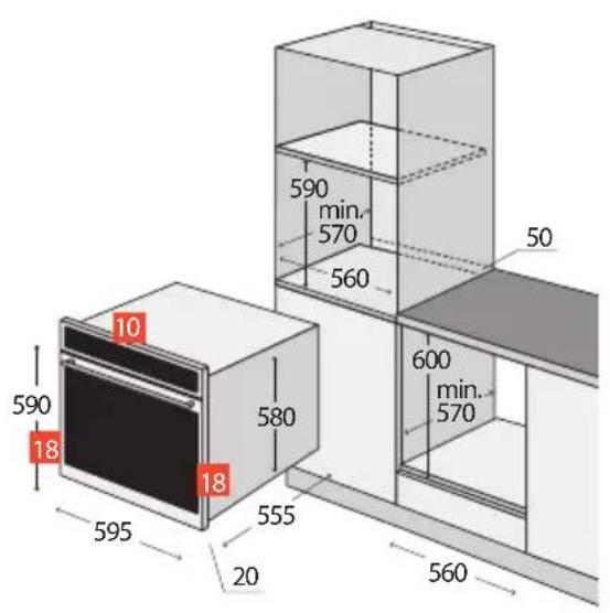 Concept ETV8260DS - INŠTALÁCIA SPOTREBIČA - 1