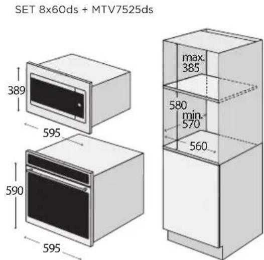 Concept ETV8260DS - APPLIANCE INSTALLATION - 2