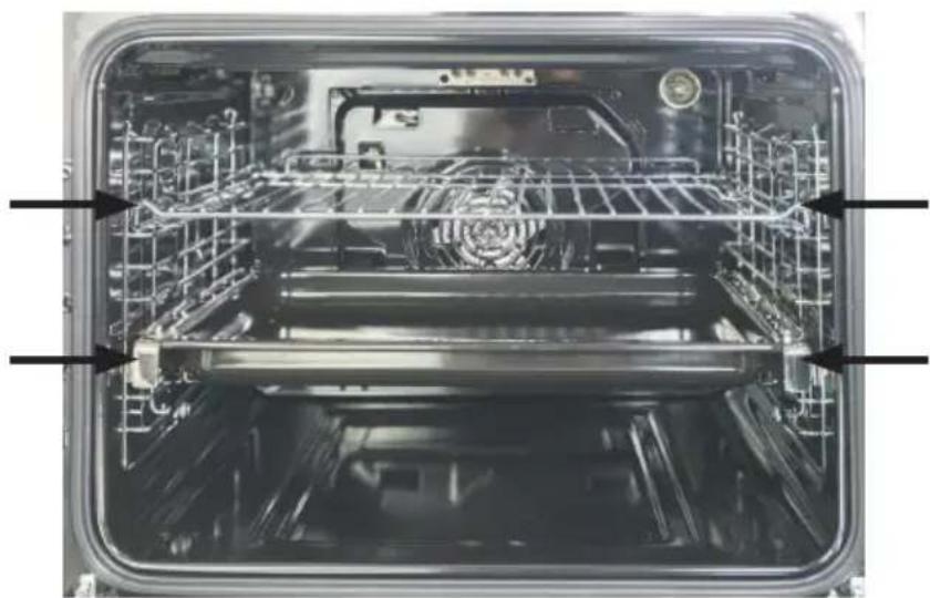 Concept ETV8560WH - Pareiza režga vai cepšanas plâtnes novietošana iericē - 1