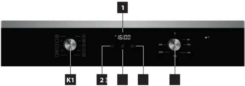 Concept ETV5760M - Popis ovládacího panelu - 1