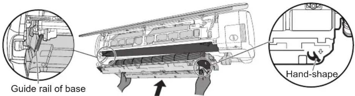 GREE GIST12BXA - Install bottom case - 1