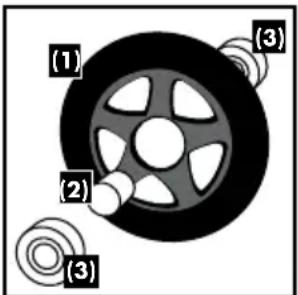 (1) (2) (3) (3)