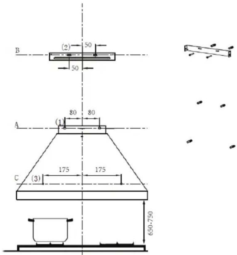 Concept OPK3590SS - Podczas instalacji urządzenia należy wykonać następujące kroki: - 2