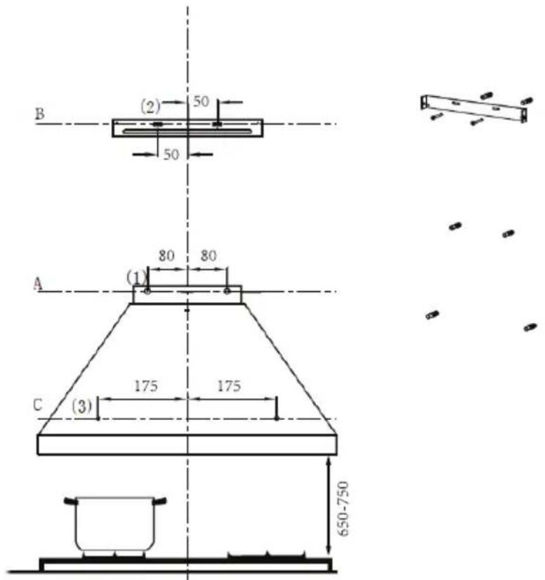 Concept OPK3590SS - When installing the appliance, follow these steps: - 2