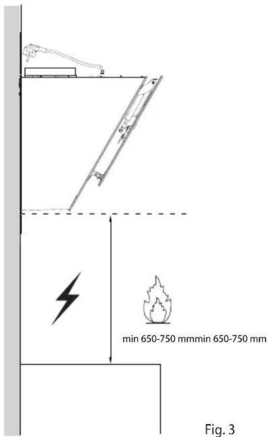 Concept OPK5860BC - When installing the appliance, follow these steps: - 1