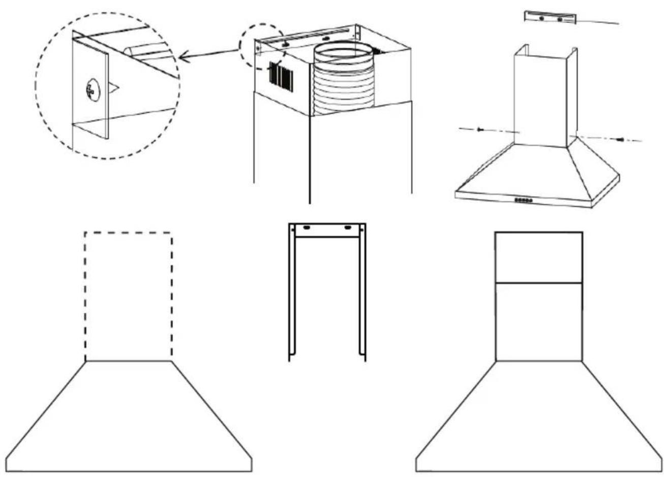 Concept OPK3560BC - When installing the appliance, follow these steps: - 5